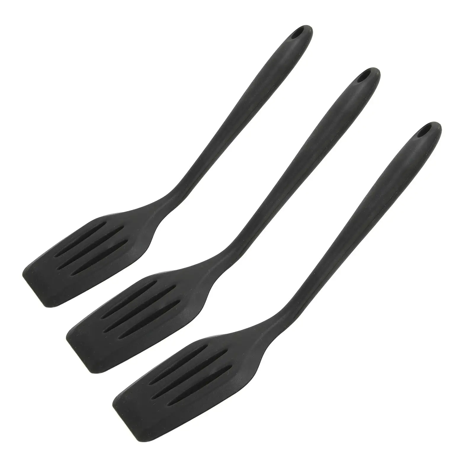 Silicone Slotted Turner para cozinha, espátula inodoro