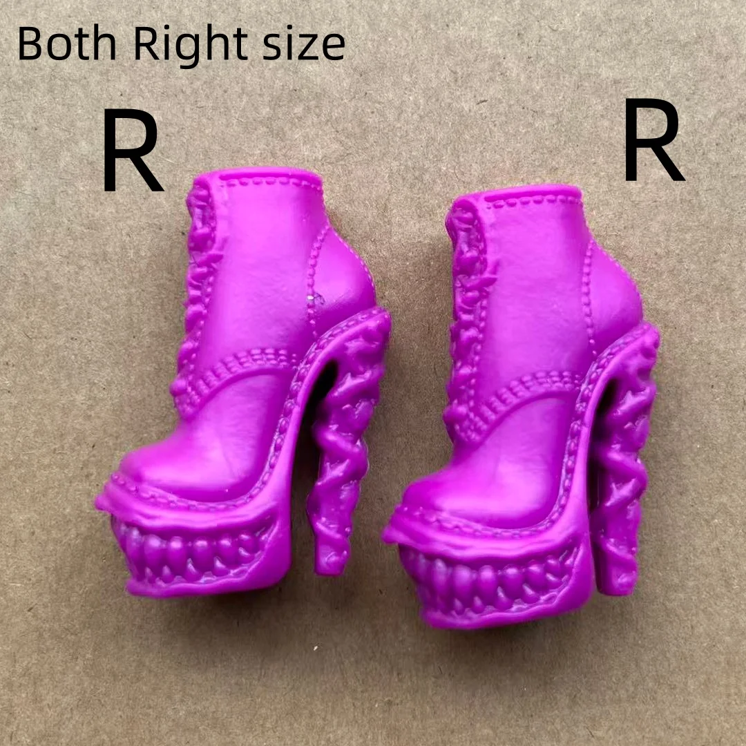 Monster-Puppenschuhe und -Stiefel im Maßstab 1:6, DIY-Sandalen, Anziehzubehör, Persönlichkeitsspielzeugteile für weibliche Puppen, Dekorationen – Detail 15