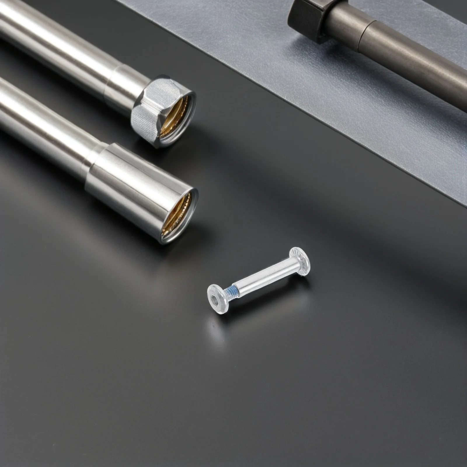 

20Pcs Roller Skates Accessories Axle Screws Double Sided Replacement Skateboard Wheel Bearing Screws for Skating Repair