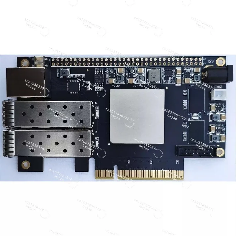 High-Speed Data Transmission，Development Board, PCIe Gen2 x8, 10G SFP & Gigabit Ethernet