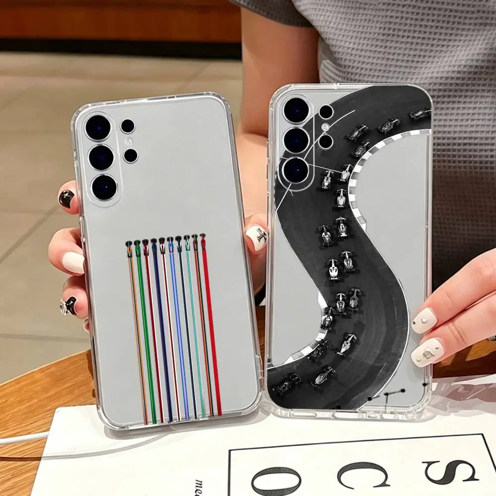 

M-Minimalist Circuit Phone Case For Samsung S25,S24,S21,S22,S23,S30,Ultra,S20,Plus,Fe,Note,10,9,5G Transparent Cover