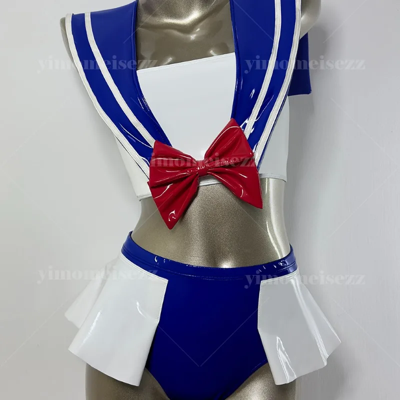 

Сексуальная униформа по индивидуальному заказу, платье для юных девочек, японское мягкое милое платье с разрезом на спине, нижнее белье без бретелек с бантом для девочек 70