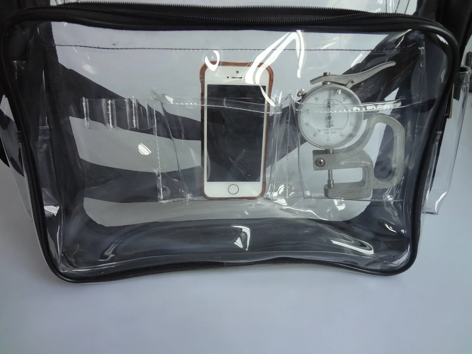 Durable35 * 25 * 12 Mobile Phone Bag Transparent Multifunctional Computer Bag Dust-free Tool Kit
