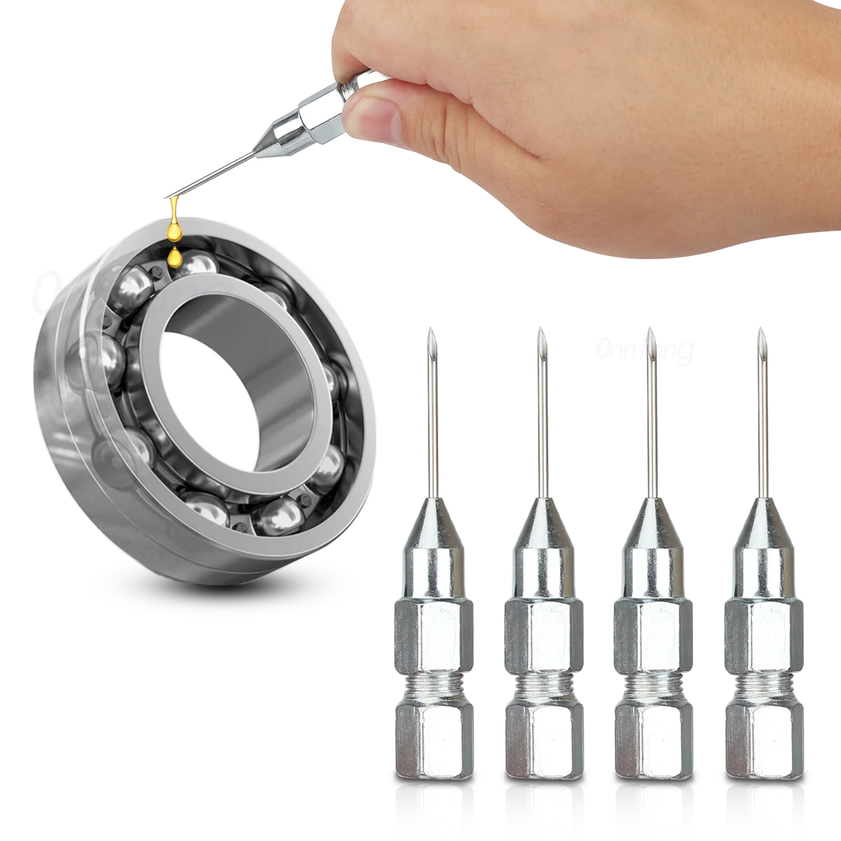 Grease Gun Needle Tip Of The Mouth 1.5mm Grease Gun Injector Needle Nozzle Needle Nose Grease Dispenser