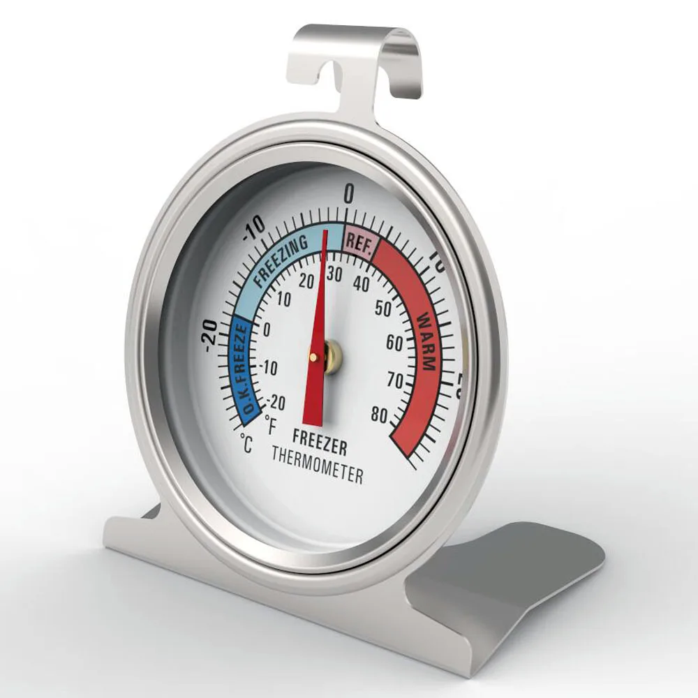 Mini stainless steel refrigerator, temperature sensor, high precision, freezer for home an One box of twod kitchen