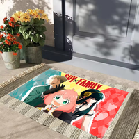 Anime Spy X Family Floor Mat Doormats Home Carpet Foot Bathroom Absorbent Anti-Slip Home Decor