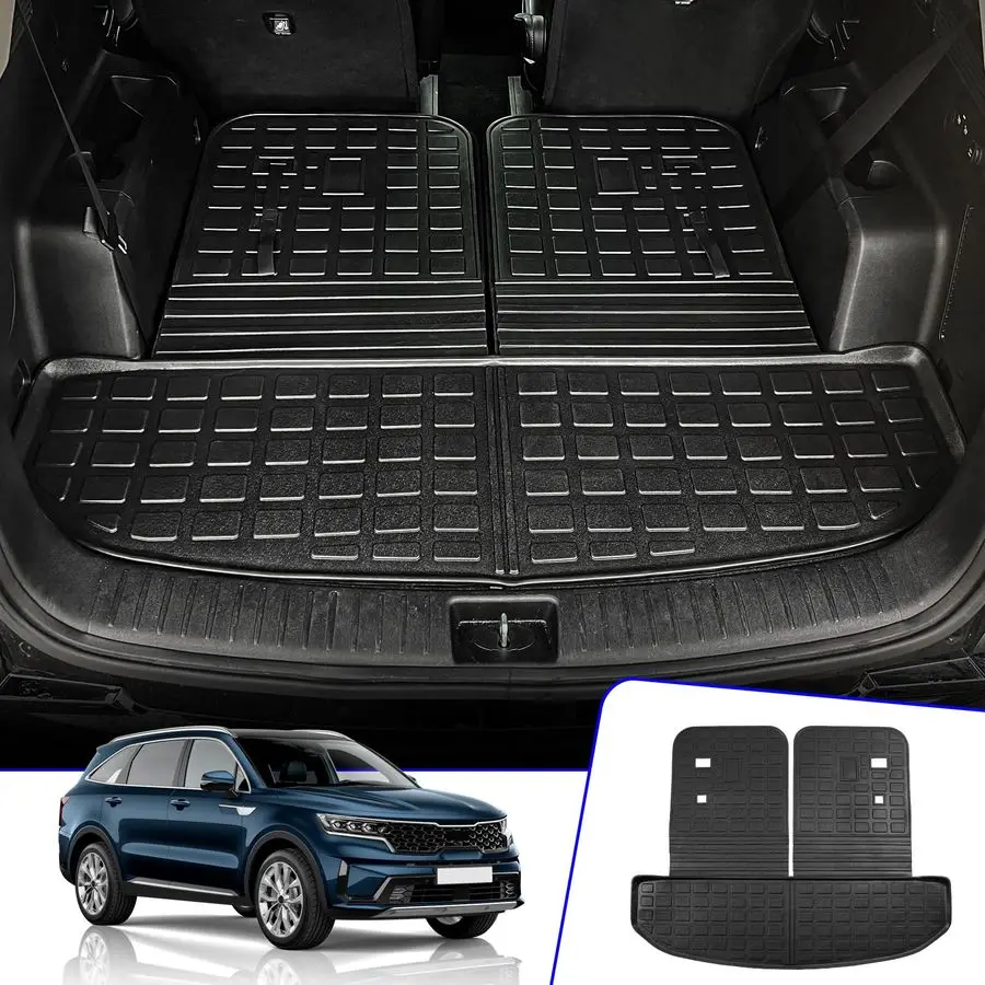 

Cargo Mat Compatible with 20212025 2026 Kia Sorento Cargo Liner Trunk Mat TPE All Weather Back Seat Cover Protector 2024 Sorento