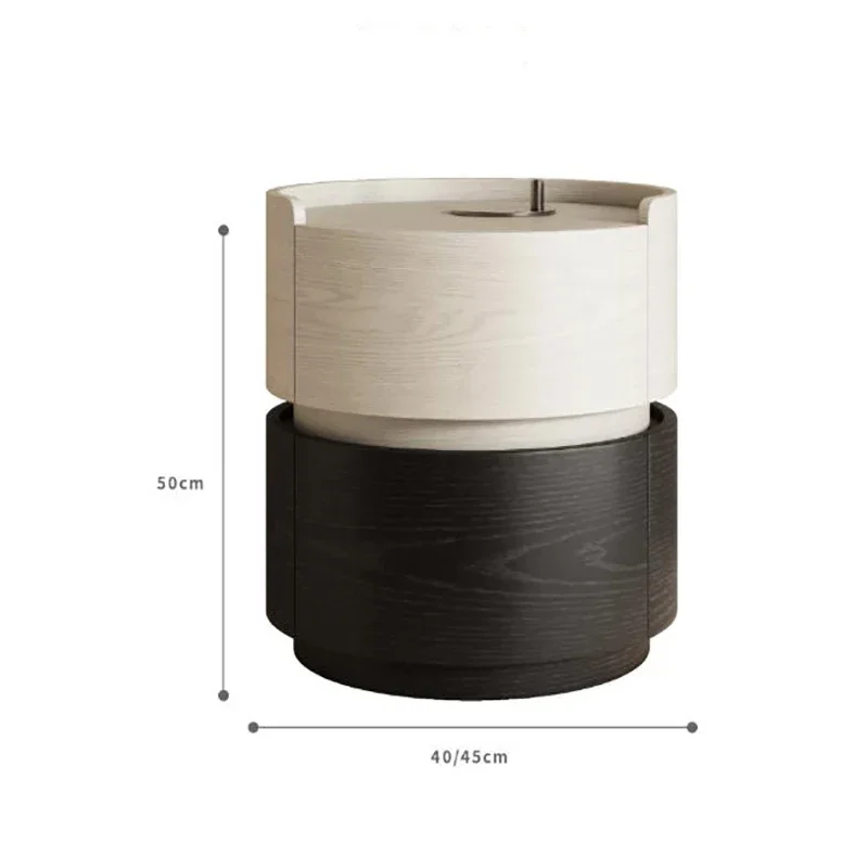 Display Modern Nightstand Luxury Vintage Nordic Aesthetic Trendy Storage Nightstand Nachttisch Bedroom Furniture