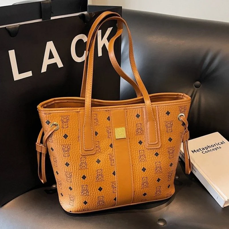 

Luxury Tote Bags For Ladies Leather Handbags Shoulder Crossbody Bag Popular Women's Fashion