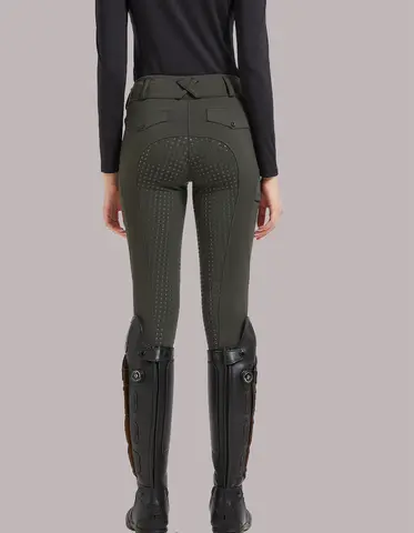 Professional horse riding pants silicone anti-slip quick-dry tight-fitting cycling sports pants for equestrian exams
