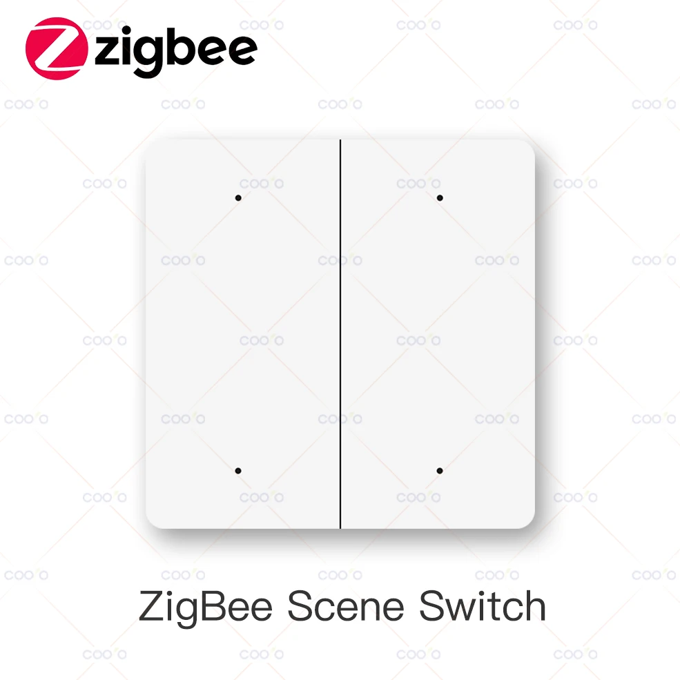 

Кнопка переключения смарт-сцены Zigbee, 4-бандовый беспроводной настенный кнопочный переключатель, контроллер, переключатель сценариев умной домашней автоматизации