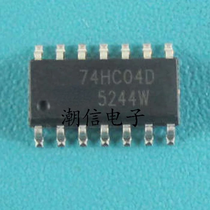 10PCS/LOT NEW ORIGINAL 74HC04D 74HC04 SOP-14 Volume: 3.9mm logic chip