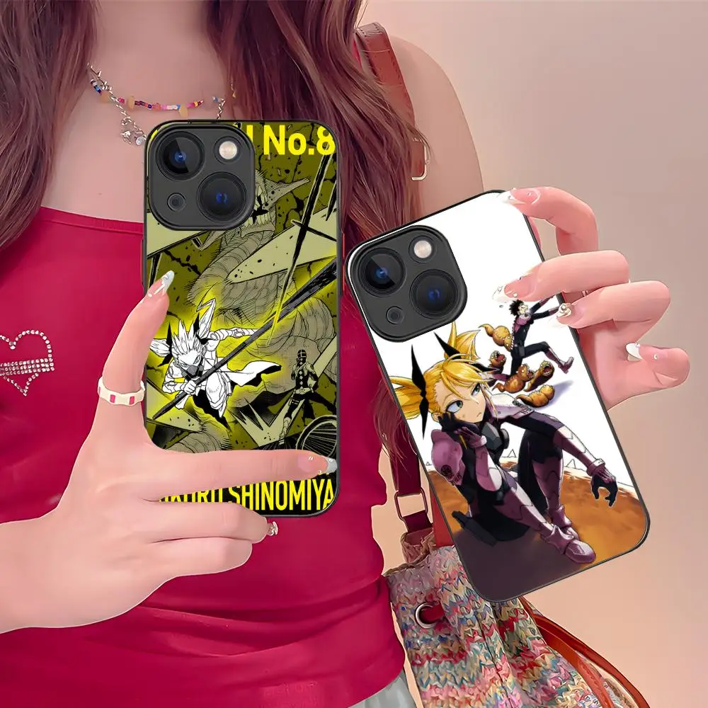 

Чехол для телефона Kaiju No 8 Kikoru Shinomiya для iPhone 17 16 15 14 13 12 11 X XR XS 8 7 Pro Max Plus Mini, красочный силиконовый чехол