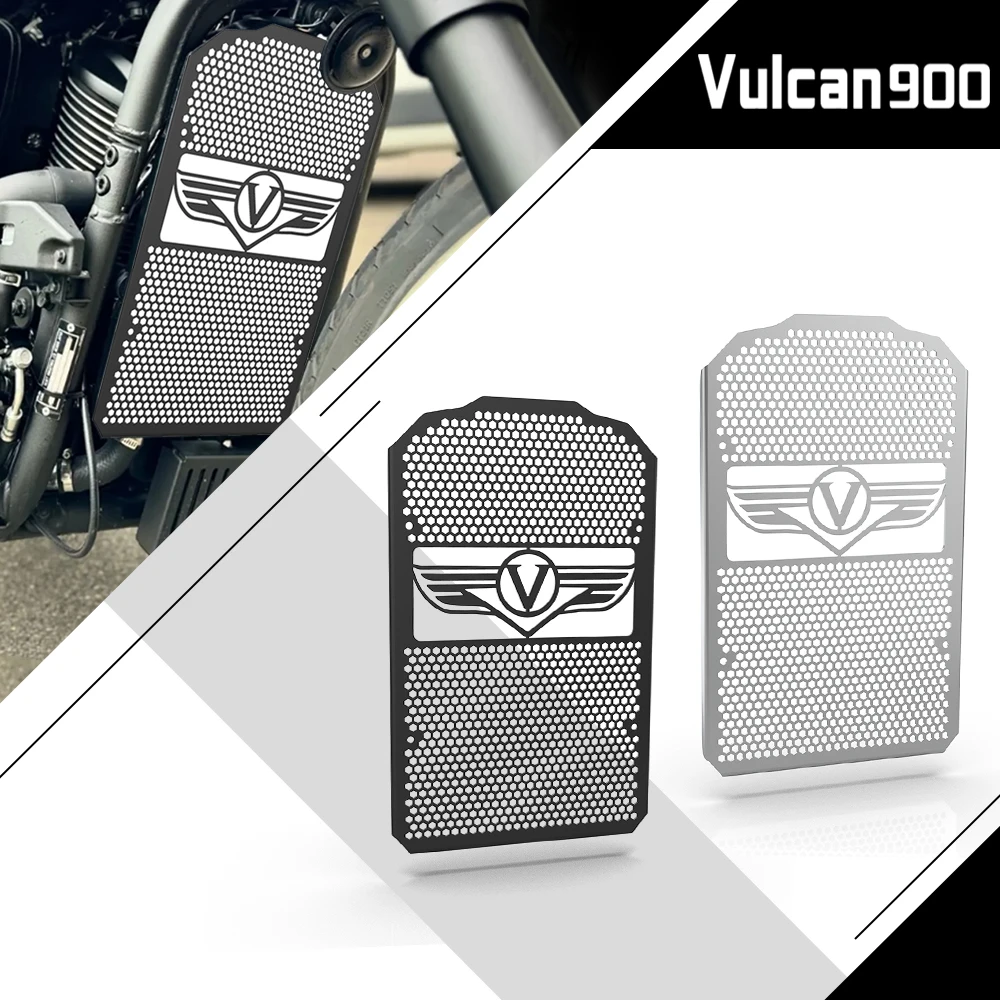 

For KAWASAKI VULCAN 900 VN900 CLASSIC/LT Vulcan 900 VN900 Custom 2024 Motorcycle Radiator Cover Bezel Grille Guard Protector