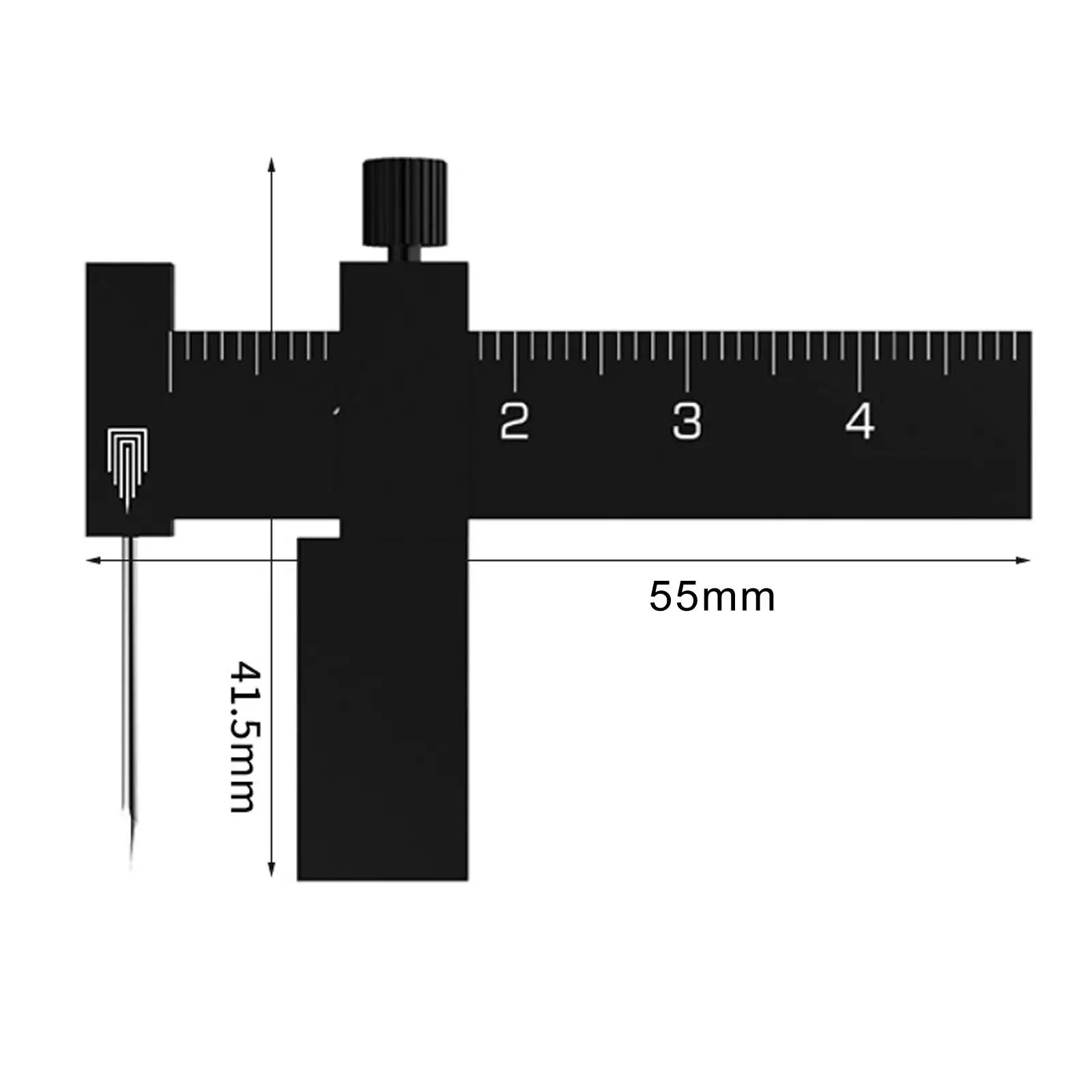Equidistant Parallel Scriber T14a02 T14a03 Aluminum Alloy Marking Ruler for Simulation Model Craft