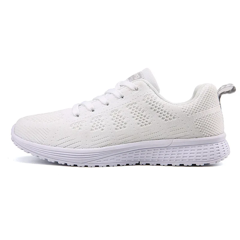 

Женские кроссовки Fly Knit Sport oes Flat Bot Running Tourist White Bla Me Casual oes Удобные дышащие кроссовки без шнуровки