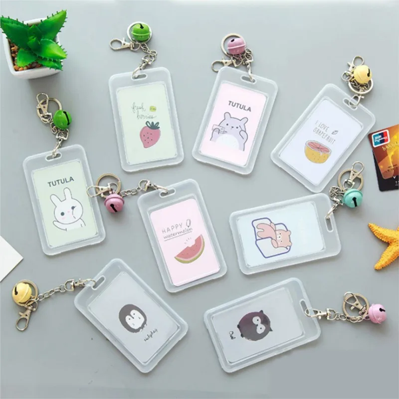 

2pcs/lot Bags Bank Credit Card Holder Card Cover Good Quality Cute Cactus Card Case Keeper Kids Gift