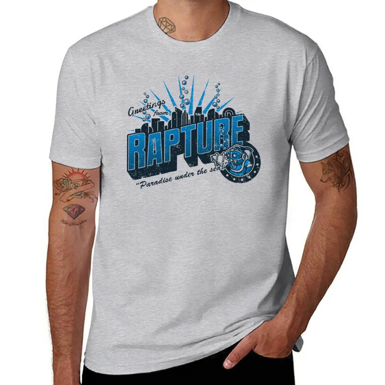 

Greetings from Rapture! T-Shirt heavyweights oversizeds shirts graphic tees mens clothing