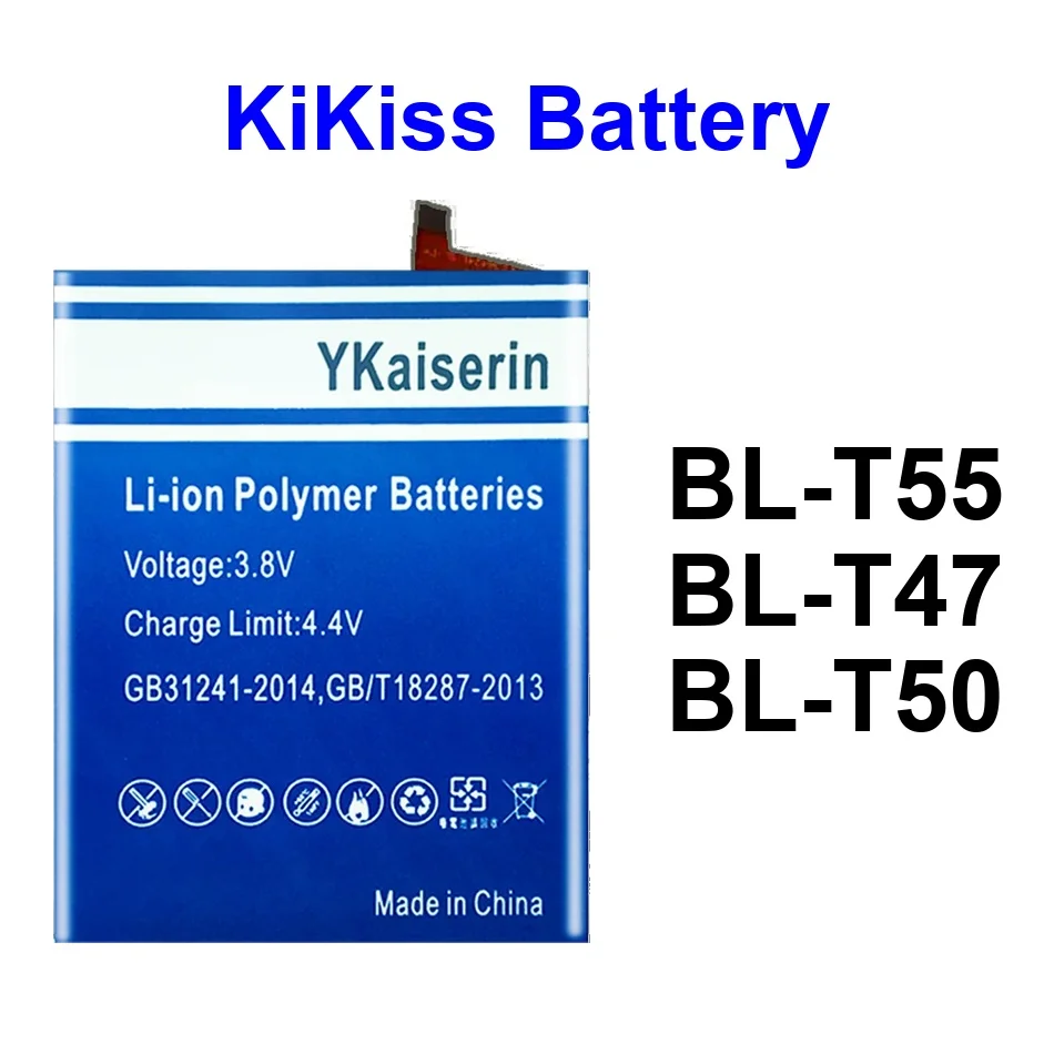 

Mobile Phone Battery High-Capacity BL-T47 BL-T55 BL-T50 4500-6000Mah For LG Velvet 2 5G Pro