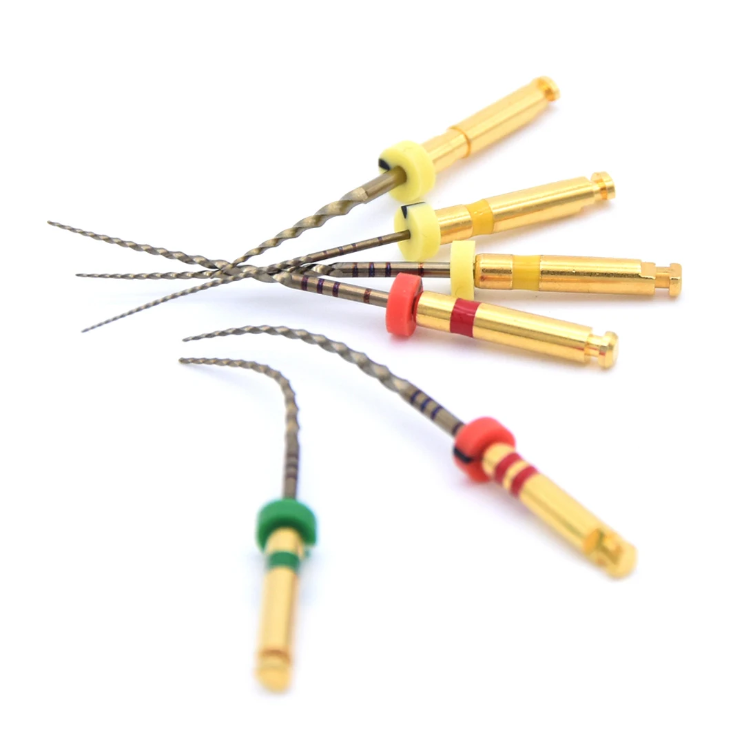 SOCO PRO ملفات الأسنان ملف قناة الجذر تفتق اللبية ملف الحرارة المنشط الروتاري ملف مرنة طبيب الأسنان المواد COXO 6 قطعة/صندوق