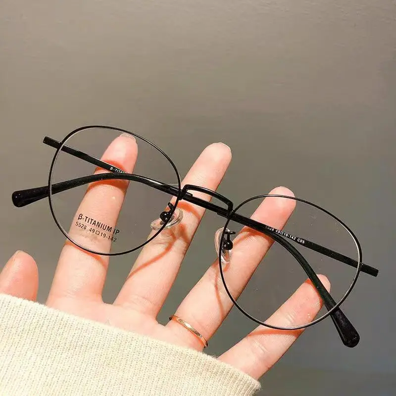 Anti-Blue Light Glasses for Women Men Classic Metal Frame Eyewear Fashion Office Computer Goggles Blue Rays Blocking Glasses