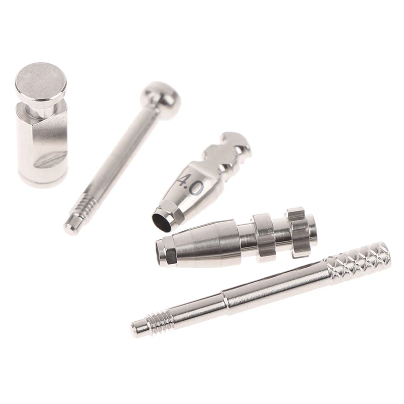 

hot Dental Titanium Alloy Oral Surgery Components Accessory Analog Plaster Fixture Open Tray Closed Rod Transfer Coping Abutment