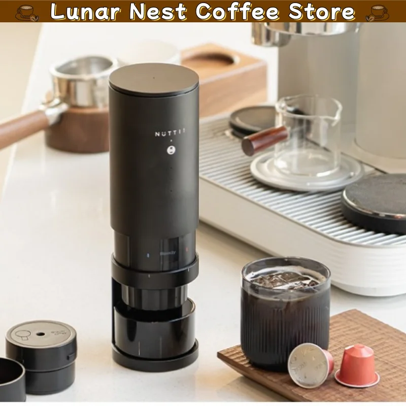 New Timemore × Nuttii Portable Espresso Machine Travel Outdoor Capsule Coffee Maker For Camping Compact Manual Brewing Extractor
