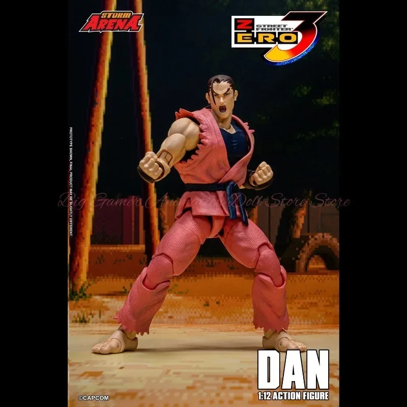 【En stock】Storm Collectibles Storm Arena SFSA04 Street Fighter Zero 3 Dan Hibiki Colección de figuras de acción de 6 pulgadas