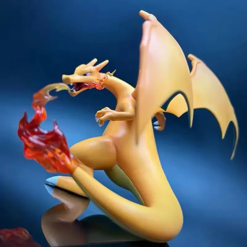 ポケモンフィギュア 11 センチメートル Dragonite フィギュアペット動物魔神スピットファイアリザードンメガ X 置物 Pvc モデルルームデコラおもちゃクリスマス Fo