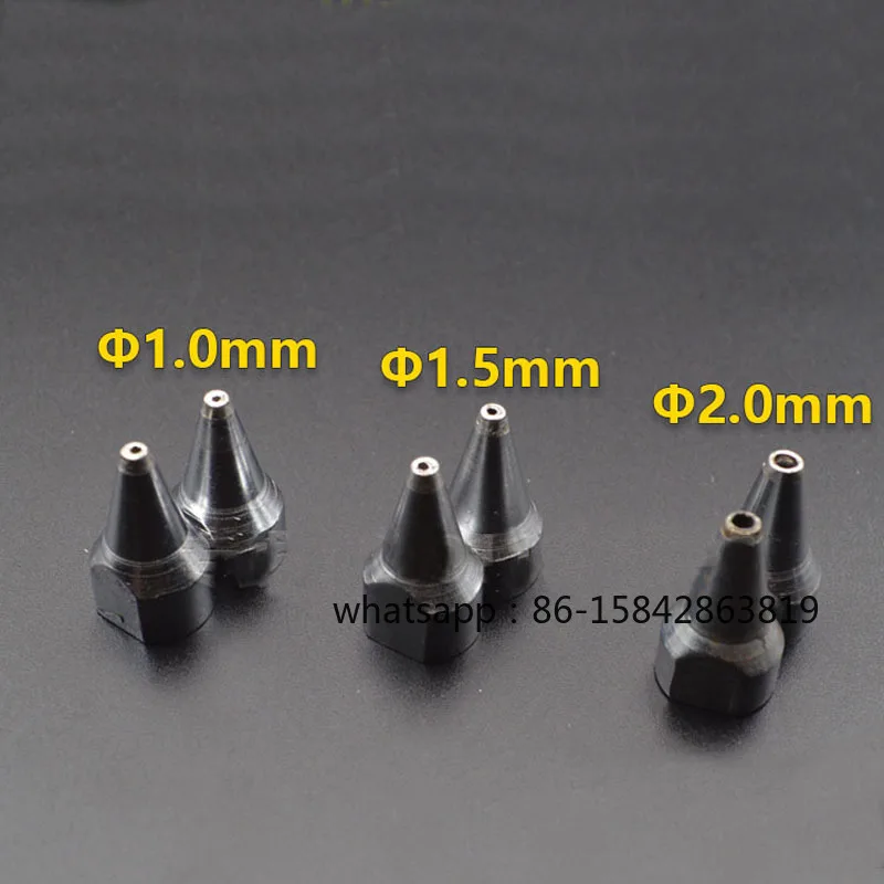 3PCS/lot  1.0MM 1.5MM 2.0MM Automatic Suction Tin Soldering Iron Tips S-993A S-995A Nozzle
