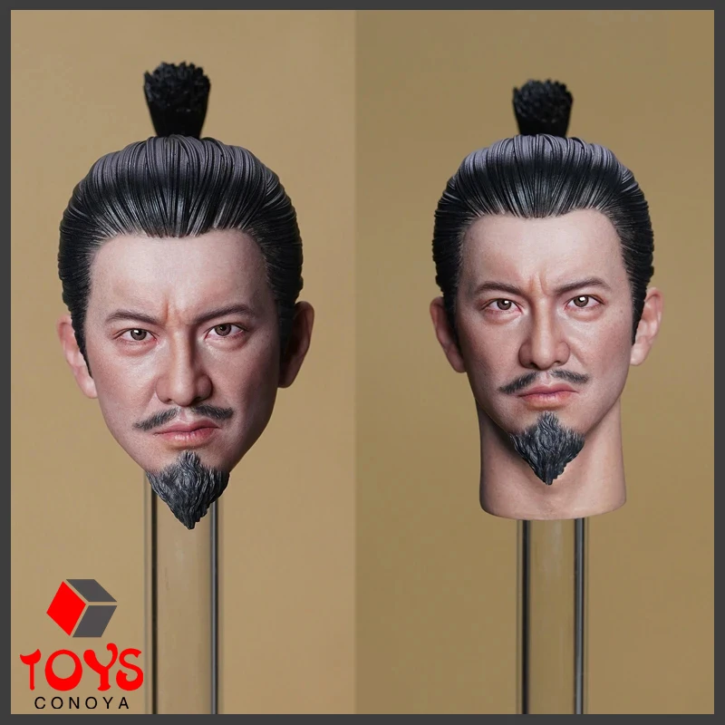 In Stock SUPER DUCK SDH044 1/6 Oda Nobunaga Kimura Takuya Head Sculpt Carving Model Fit 12'' Male Soldier Action Figure Doll