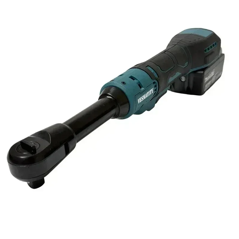 Electric Cordless Ratchet Wrench with 220N.m Torque 3/8 Inch and 1/2 Inch Extended Head for Screw Nut RemoveFor Makita Battery