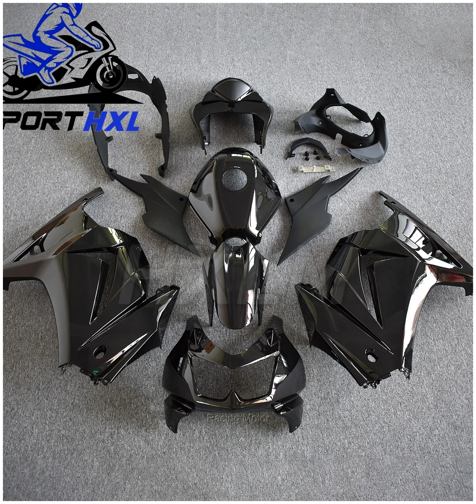 Abs Fairing for Ninja250R 11 12 FOR EX250 Fairings 2009 FOR EX250 Fairings 2008 - 2012 Green UNpainted gree black red orange | R