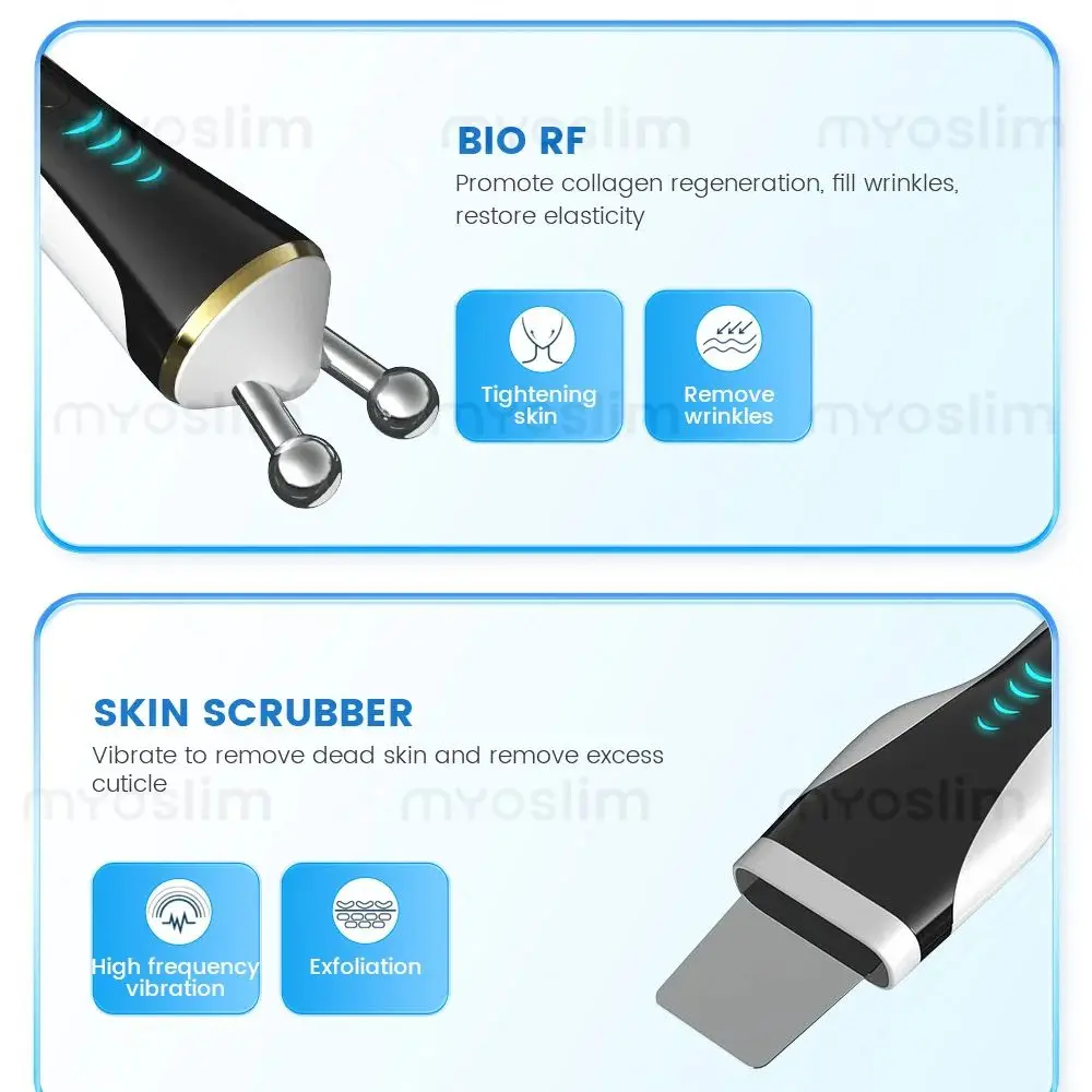 신제품 7 in 1 하이드라 더마브레이션 머신 산소 아이스 블루 스마트 제트 아쿠아 필링 스몰 버블 마이크로더마브레이션 스킨케어 뉴 뷰티
