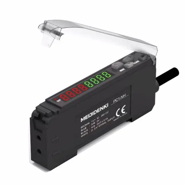 

sensing far and near distance diffuse reflection PC1-NH PC1-PH dual digital display high frequency fiber amplifier