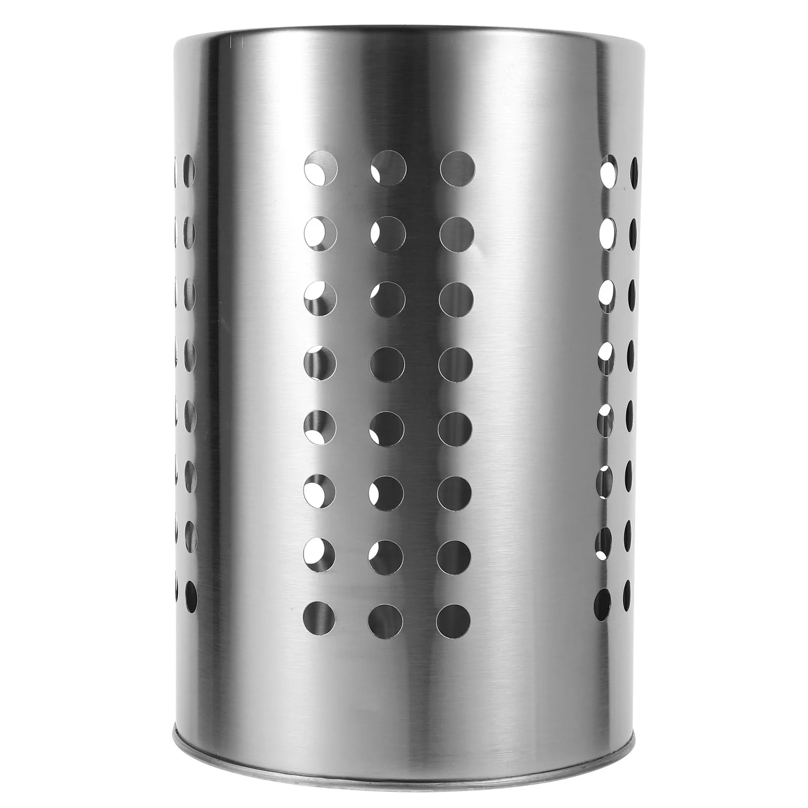 Draining Chopsticks Cage Stainless Steel Utensil Holder Metal Cutlery Shelf Silver Organizer