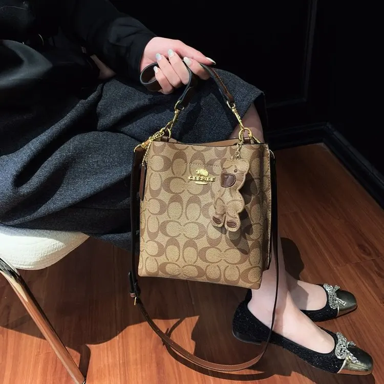 ユニークなレトロヴィンテージショッピングパーティー用おむつバッグ、女性用クロスボディショルダーバッグ、高級ブランド有名デザイナー