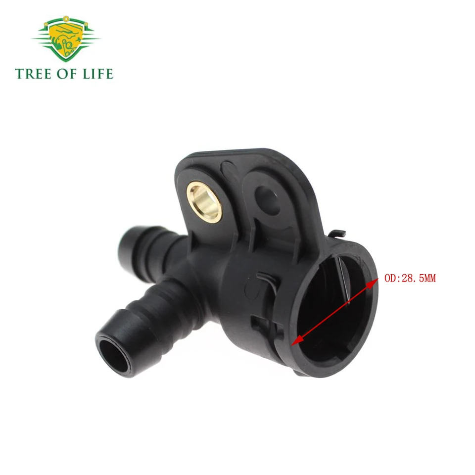 A2762001651 A2762006651 Car Coolant Return Line Hose Connector For