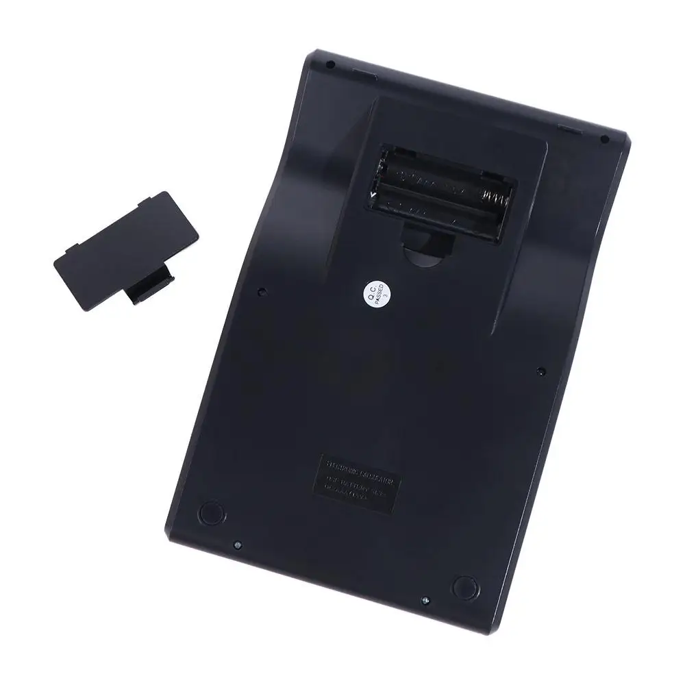 듀얼 스크린 12 자리 계산기 문구 배터리 구동 금융 계산기 대형 스크린 디스플레이 실용