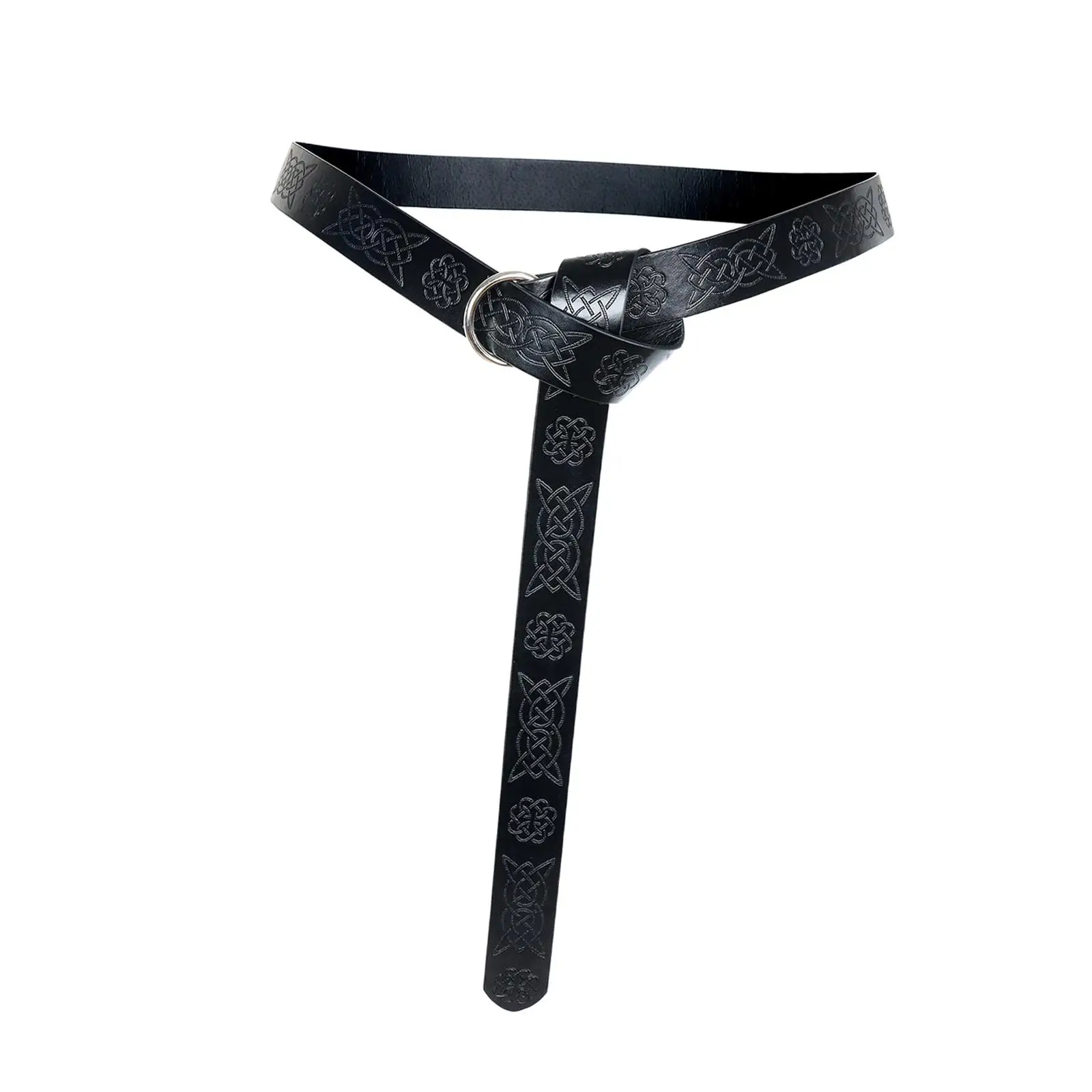 Ceinture de chevalier médiéval en cuir PU pour hommes, costume d'Halloween, accessoires photo de carnaval, accessoires théâtraux, fêtes à thème, mode