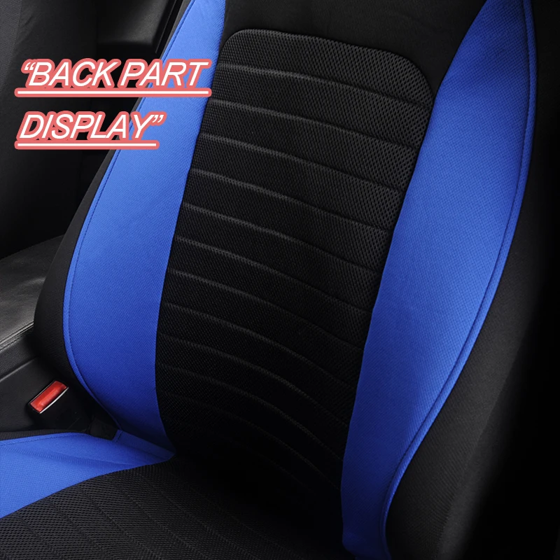 AUTOYOUTH 2 PCS Auto Sitzbezüge Atmungsaktiv Vorne Auto Sitz Abdeckung, auto Eimer Sitze Protector Covers Universal Für SUV Limousine – Detail 5