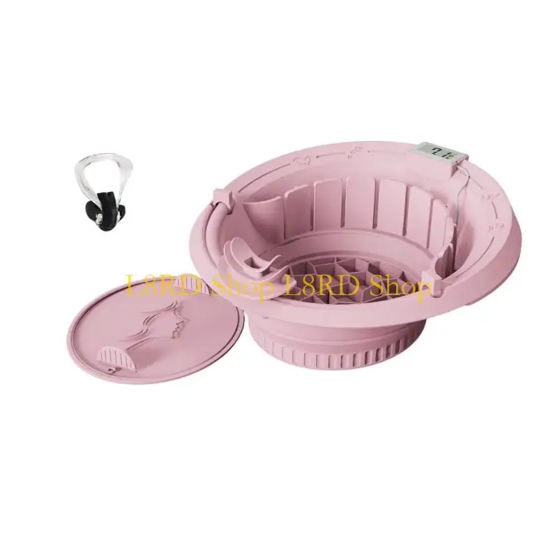 L8RD Hygienic Small Face Washing Basin Including Temp Monitor And Filtration System For Delicate Skin