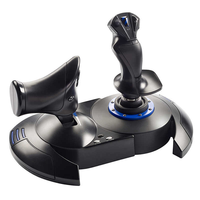 【COOL】T. Flight Hotas ONE 4 Flight Joystick Throttle Simulator Controller Lever For PS5/For PS4//PC Gaming Peripherals