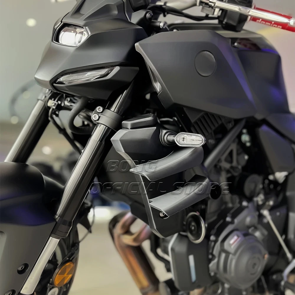 Per YAMAHA MT-07 2025 2026 Ala laterale spoiler laterale spoiler FRONTALE MT07 2025 2026 spoiler anteriore spoiler inferiore flank
