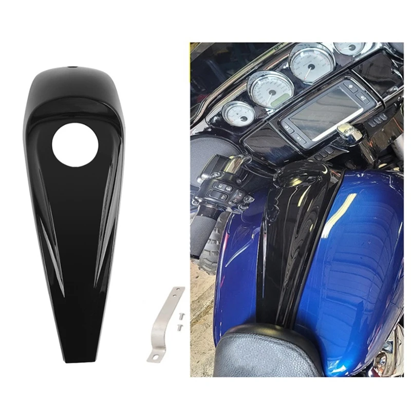 Motorcycle Dash Fuel Console Gas Tank Cap Cover Modification Accessory For  Touring CVO Electra Road Street Glide