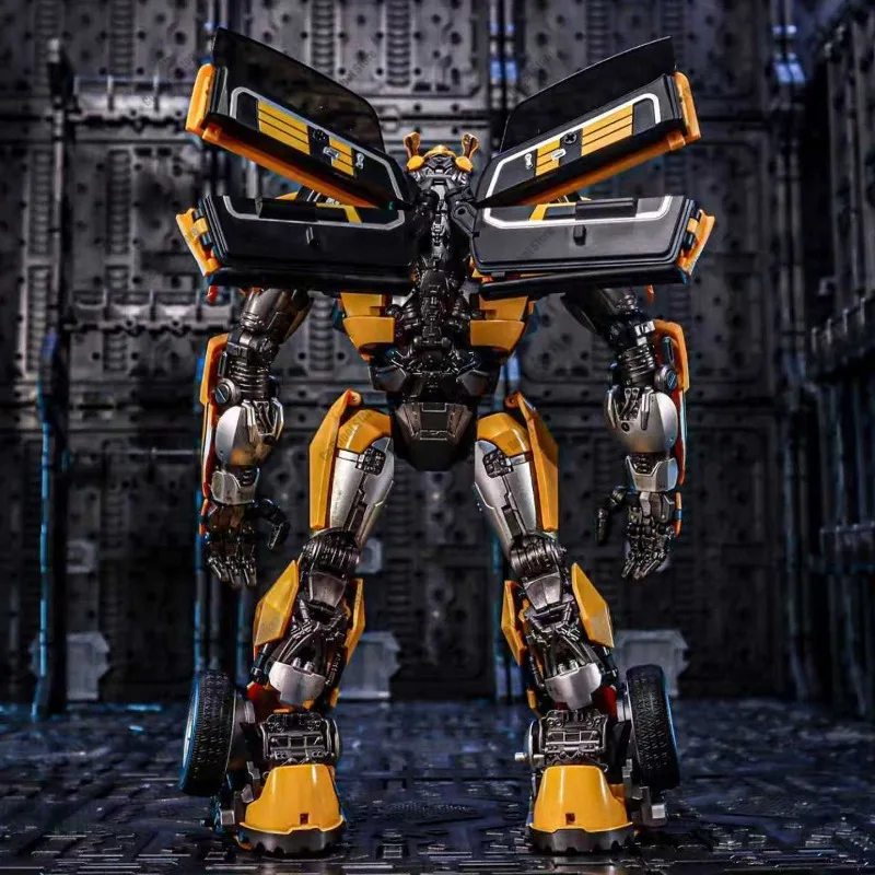 สินค้าขายดี มีของพร้อมส่ง ของแท้ Bumblebee W-01 ผึ้งน้อยสีเหลือง HXZ ออโต้บอท ฟิกเกอร์โลหะผสมขยับได้ ของสะสม ของขวัญ