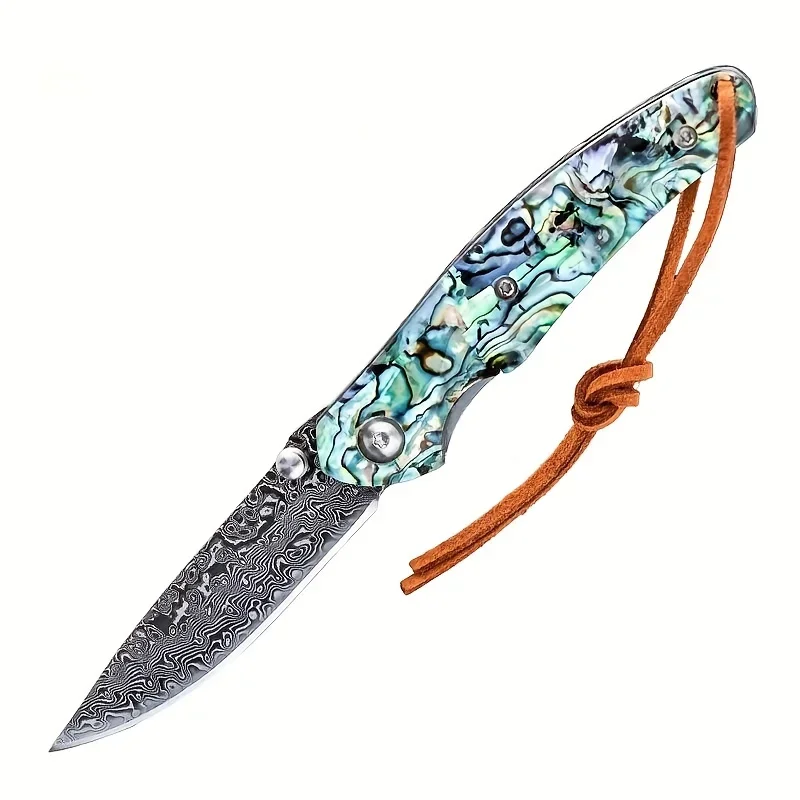 2024 new Portable EDC Pocket Knife，Folding knife and BBQ cut meat knife，Exquisite gift knife，Suitable for kitchen, outdoor