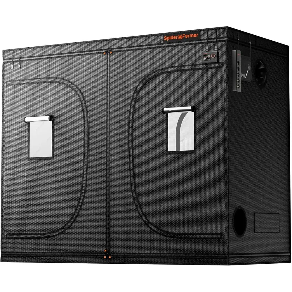 

2025 Model 8x4 Hydroponic Grow Tent, 96x48x80, Enhanced Mylar, Hook/Controller & Power Strip, Ideal for Indoor Gardening