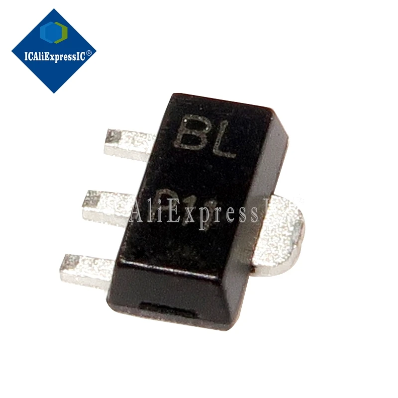 50pcs/lot BCX56-16 BCX56 SOT89 marking: BA BD BH BL SOT-89 In Stock