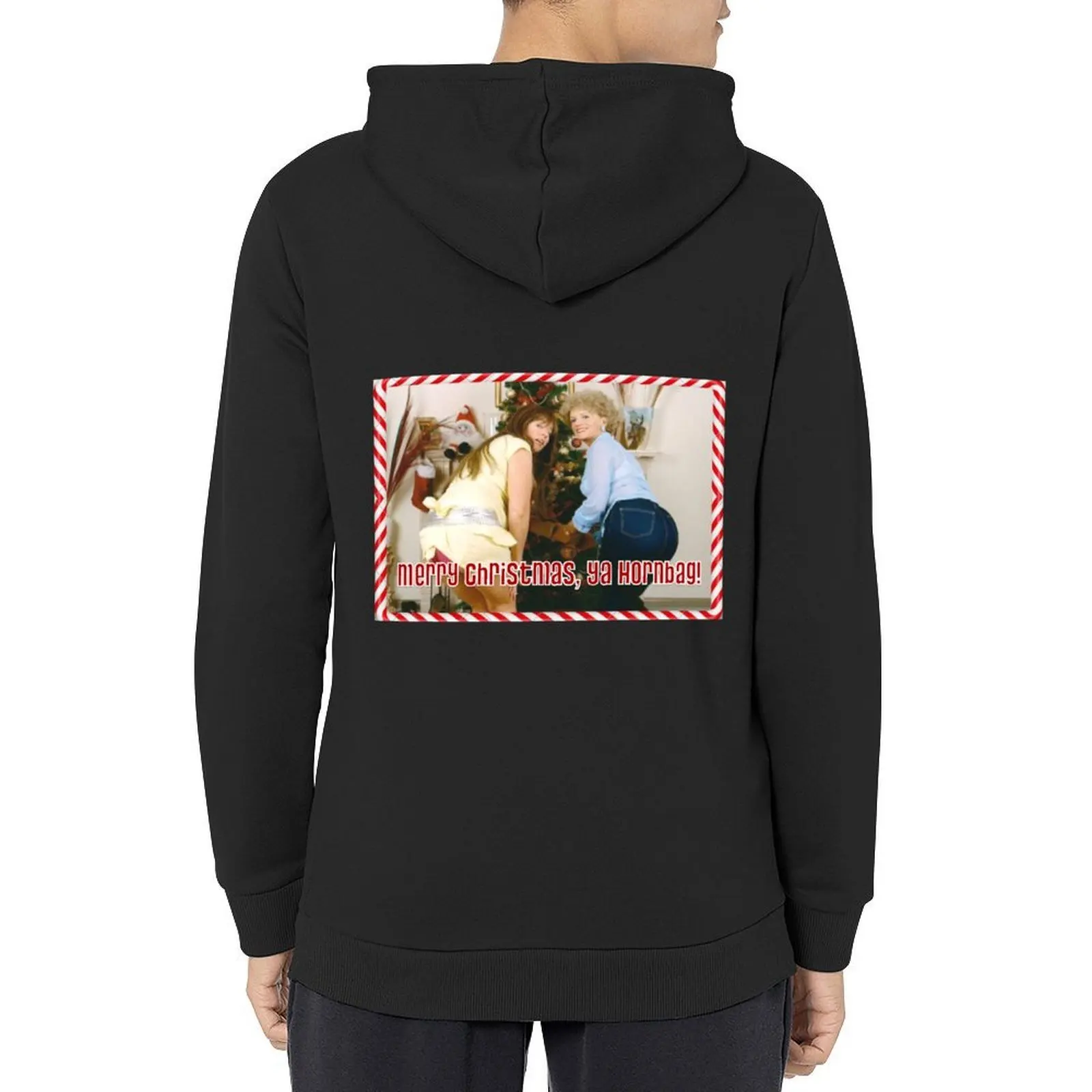 

Kath and Kim: Merry Christmas, Ya Hornbag Hoodie hooded shirt mens clothes men's sweat-shirt pullover hoodies